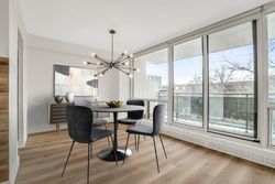 Dining Room Virtually Staged at 209 - 20 Sunrise Avenue, Victoria Village, Toronto