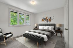 Bedroom Virtually Staged at 136 Three Valleys Drive, Parkwoods-Donalda, Toronto