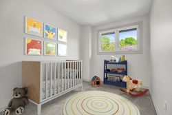 Bedroom Virtually Staged at 136 Three Valleys Drive, Parkwoods-Donalda, Toronto