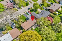 Aerial at 136 Three Valleys Drive, Parkwoods-Donalda, Toronto