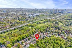 Aerial at 136 Three Valleys Drive, Parkwoods-Donalda, Toronto