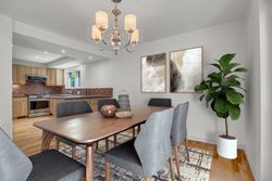 Dining Room Virtually Staged at 136 Three Valleys Drive, Parkwoods-Donalda, Toronto