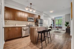 Kitchen Virtually Staged at 317 - 15 Bruyeres Mews, Niagara, Toronto