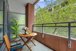 Balcony Virtually Staged at 317 - 15 Bruyeres Mews, Niagara, Toronto