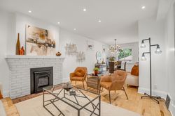 Living Room at 263 Glebeholme Boulevard, Danforth, Toronto