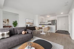 Living & Dining Room Virtually Staged at 802 - 188 Doris Avenue, Willowdale East, Toronto