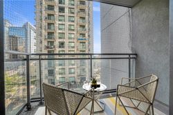 Balcony Virtually Staged at 802 - 188 Doris Avenue, Willowdale East, Toronto