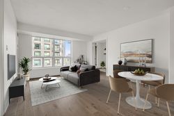 Living & Dining Room Virtually Staged at 802 - 188 Doris Avenue, Willowdale East, Toronto