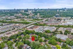 Aerial at 20 Hurlingham Crescent, Banbury-Don Mills, Toronto