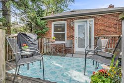 Backyard at 1 Dieppe Road, Danforth Village-East York, Toronto