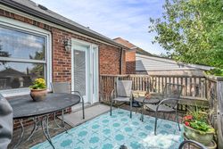 Backyard at 1 Dieppe Road, Danforth Village-East York, Toronto