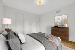 Bedroom Virtually Staged at 57 Eunice Road, Bayview Village, Toronto
