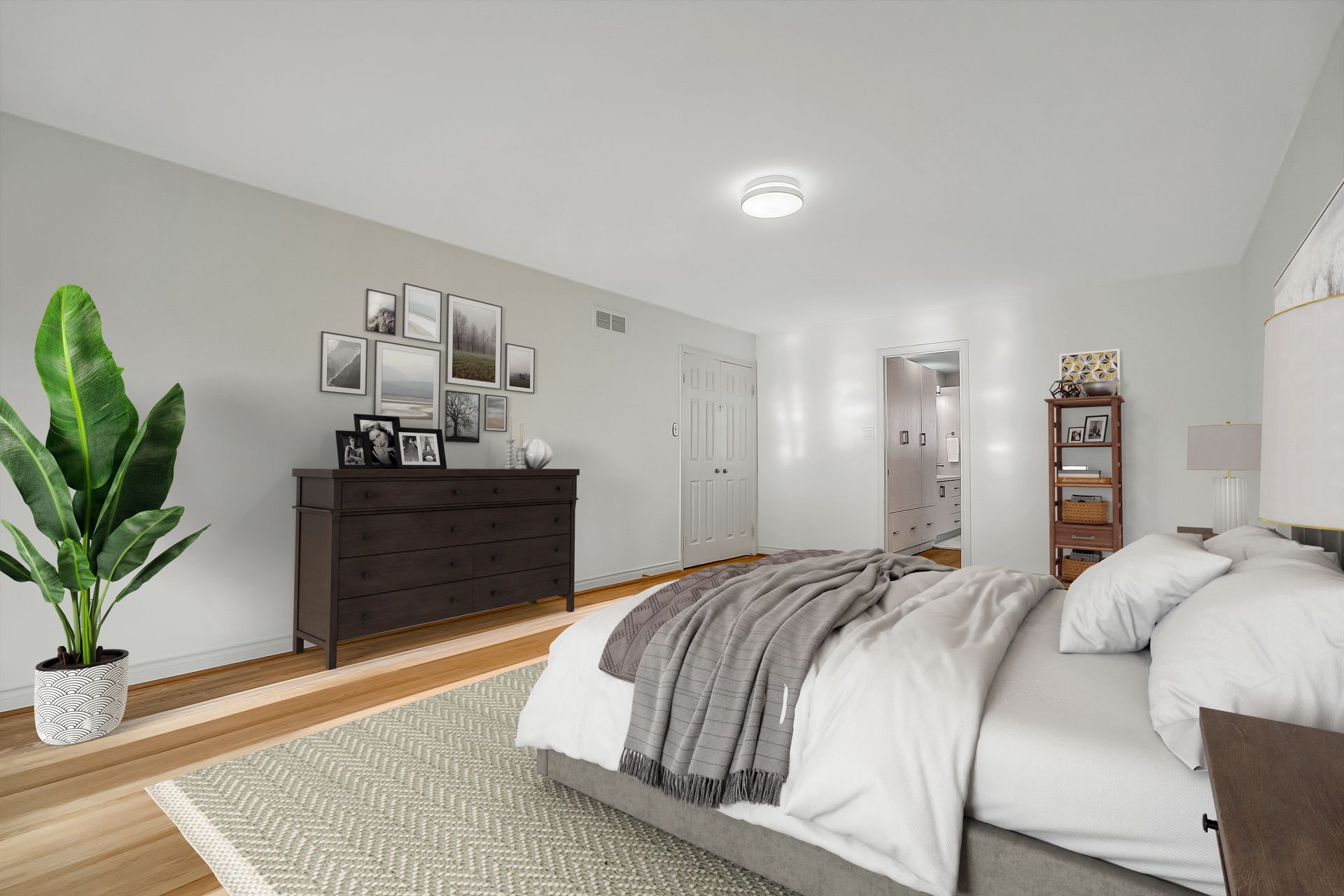 Primary Bedroom Virtually Staged at 57 Eunice Road, Bayview Village, Toronto Primary Bedroom Virtually Staged at 57 Eunice Road, Bayview Village, Toronto