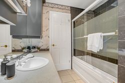 4 Piece Bathroom at 18 Mistflower Road, Hillcrest Village, Toronto