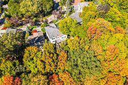 Aerial at 44 Crossburn Drive, Banbury-Don Mills, Toronto