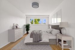 Primary Bedroom Virtually Staged at 15 Tulane Crescent, Parkwoods-Donalda, Toronto