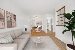 Living Room Virtually Staged at 15 Tulane Crescent, Parkwoods-Donalda, Toronto