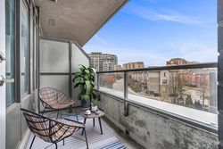 Balcony Virtually Staged at 520 - 277 South Park Road, Commerce Valley, Markham