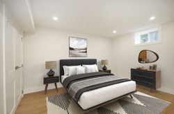 Fourth Bedroom Virtually Staged at 15 Oldborough Circle, Don Valley Village, Toronto