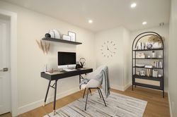 Office Virtually Staged at 15 Oldborough Circle, Don Valley Village, Toronto