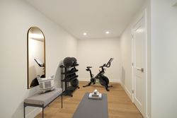 Gym Virtually Staged at 15 Oldborough Circle, Don Valley Village, Toronto