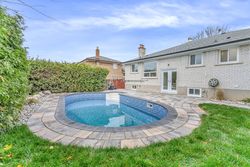 Backyard at 15 Oldborough Circle, Don Valley Village, Toronto