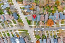 Aerial at 72 Bessborough Drive, Leaside, Toronto