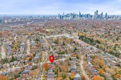 Aerial at 72 Bessborough Drive, Leaside, Toronto