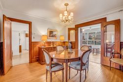 Dining Room at 72 Bessborough Drive, Leaside, Toronto