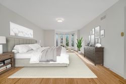 Primary Bedroom Virtually Staged at 57 Eunice Road, Bayview Village, Toronto