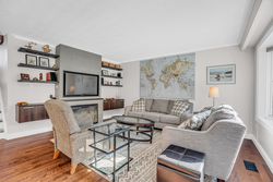 Living Room at 142 Three Valleys Drive, Parkwoods-Donalda, Toronto