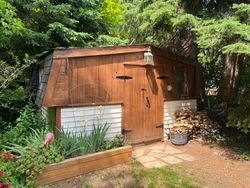 Backyard at 142 Three Valleys Drive, Parkwoods-Donalda, Toronto