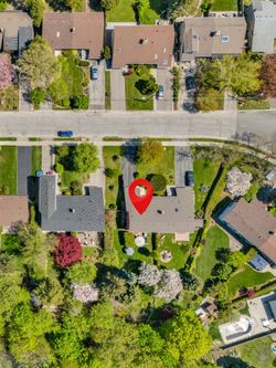 Aerial at 142 Three Valleys Drive, Parkwoods-Donalda, Toronto