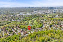 Aerial at 142 Three Valleys Drive, Parkwoods-Donalda, Toronto