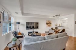 Living Room at 411 - 18 Concorde Place, Banbury-Don Mills, Toronto
