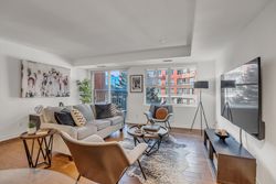 Living Room at 411 - 18 Concorde Place, Banbury-Don Mills, Toronto