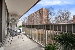 Balcony Virtually Staged at 405 - 1801 O'connor Drive, Victoria Village, Toronto