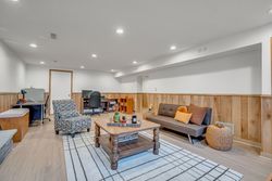 Recreation Room at 34 Tufton Crescent, Victoria Village, Toronto