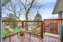 Backyard at 34 Tufton Crescent, Victoria Village, Toronto