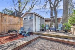 Backyard at 473 Hillsdale Avenue E, Mount Pleasant East, Toronto
