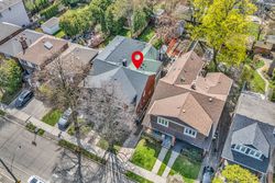 Aerial at 473 Hillsdale Avenue E, Mount Pleasant East, Toronto