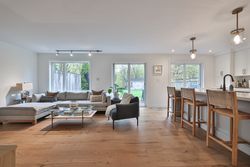 Living Room & Kitchen at 151 Three Valleys Drive, Parkwoods-Donalda, Toronto