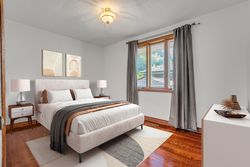 Bedroom Virtually Staged at 18 Verlaine Place, Bendale, Toronto