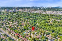 Aerial at 18 Verlaine Place, Bendale, Toronto