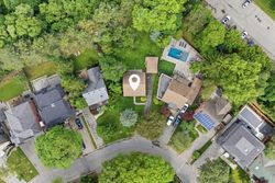 Aerial at 34 Addison Crescent, Banbury-Don Mills, Toronto