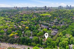 Aerial at 34 Addison Crescent, Banbury-Don Mills, Toronto