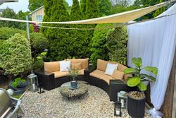 Backyard at 17 Kestell Lane, Parkwoods-Donalda, Toronto