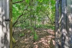 Gate to Don Mills Spur Line Trail at 55 Hemford Crescent, Banbury-Don Mills, Toronto