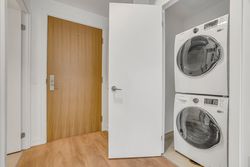 Ensuite Laundry Closet at 430 - 150 Logan Avenue, South Riverdale, Toronto