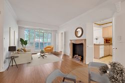 Living Room Virtually Staged at 801 Lawrence Avenue E, Banbury-Don Mills, Toronto